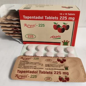 TAPENTADOL/CARISOPRODOL 225mg ROYAL 225 INDIAN BRAND (10x225mg)