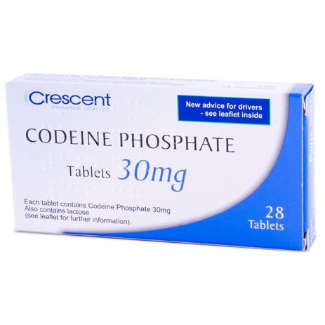 CODEINE 30mg UK BRAND (28x30mg)