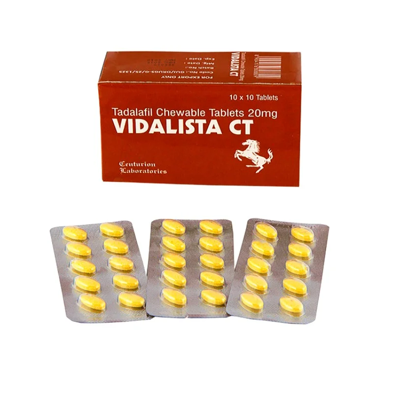 TADALAFIL/VIDALISTA/CIALIS 20mg INDIAN BRAND (10x20mg)